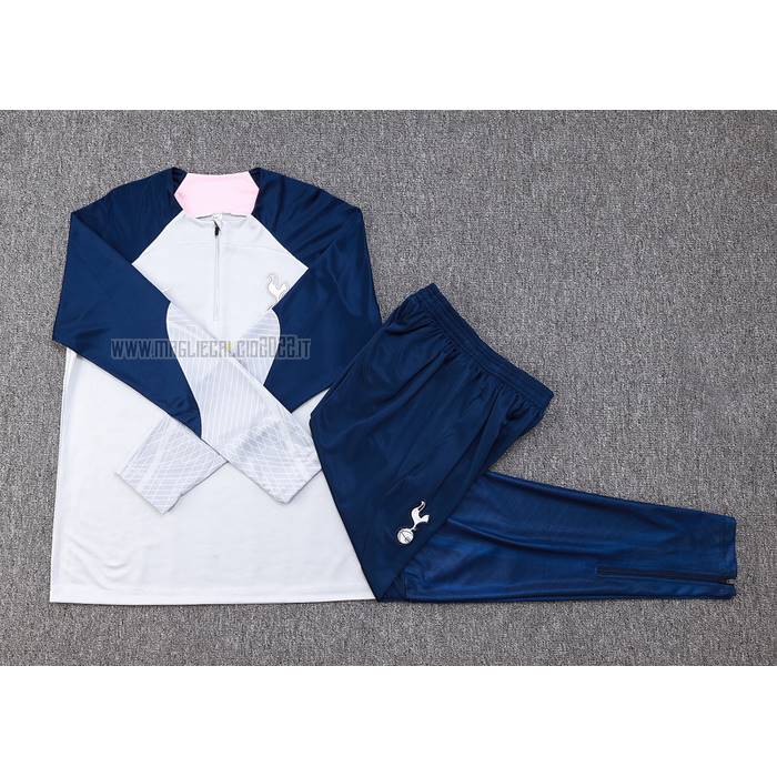 Tuta da Track de Felpa del Tottenham Hotspur Bambino 2023-2024 Grigio